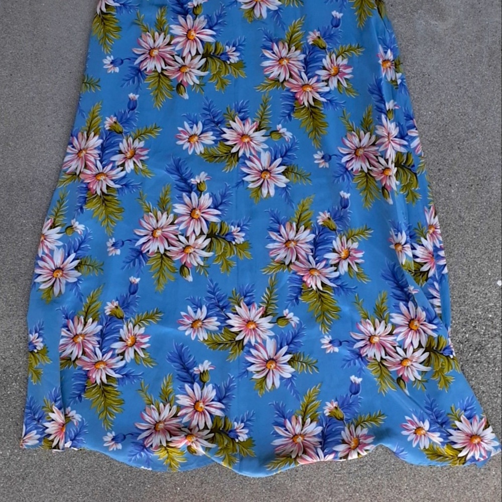 100% Silk Full Length Skirt